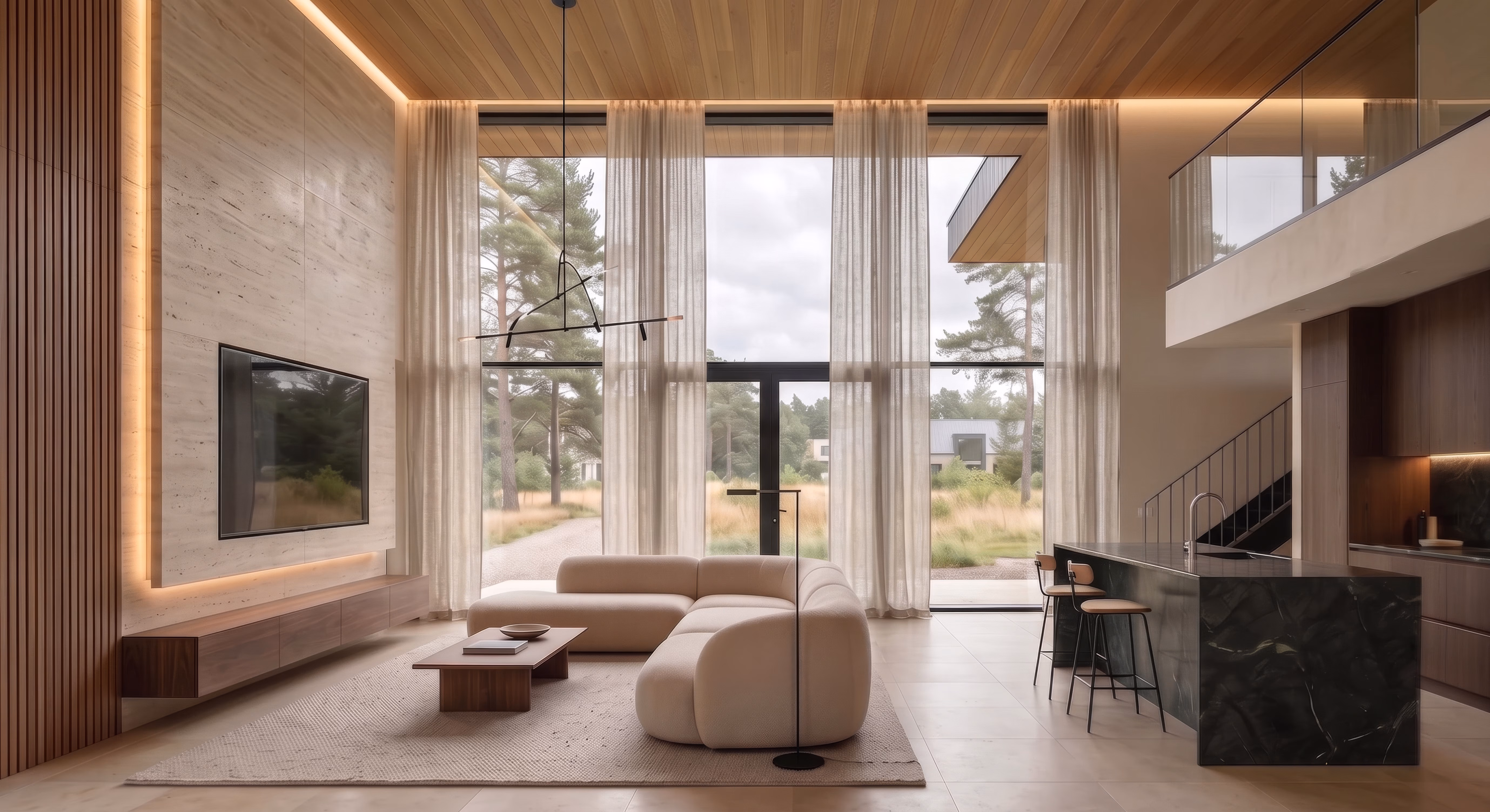 Šviesos architektūra, interjero nuotrauka 1